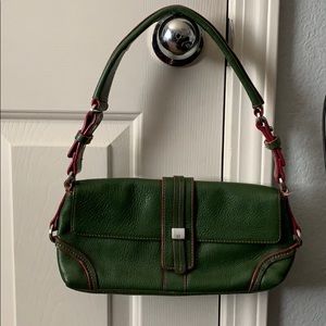 Hilfiger Green and Pink Purse